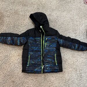 Boys thick winter Hooded Jacket